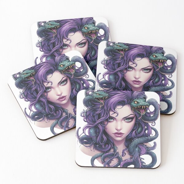 Item preview, Medusa face designed and sold by javierparra.