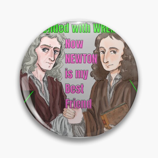 Item preview, Isaac Newton and Edmond Halley  designed and sold by Isaacnewtonwife.