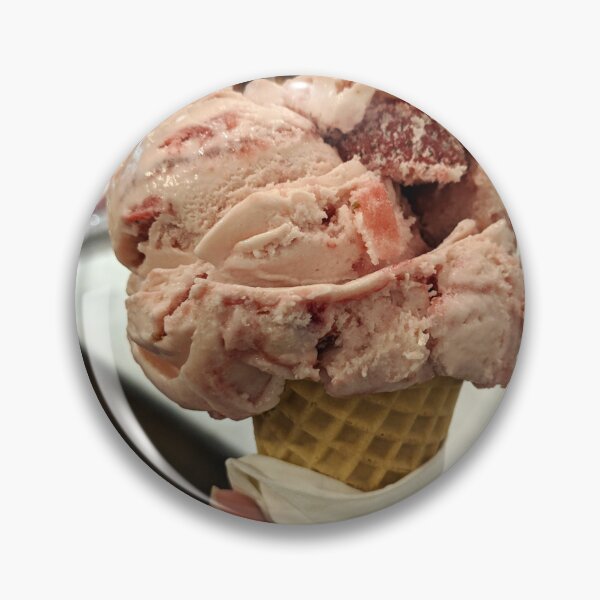 Item preview, Strawberry Ice Cream Cone designed and sold by Autumn Hahn.