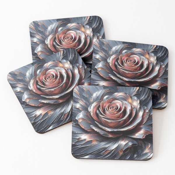 Item preview, Metallic Rose designed and sold by Visual Nomad Club.