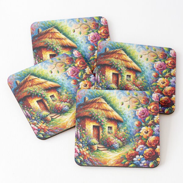 Item preview, Colorful Garden Cottage designed and sold by alw951.