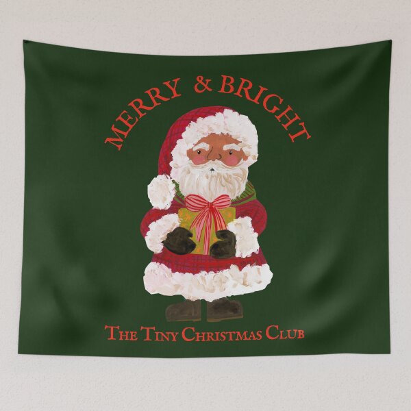 Item preview, Merry & Bright Santa - The Tiny Christmas Club - Jemma Jamie Skidmore designed and sold by Jemma Jamie Skidmore.