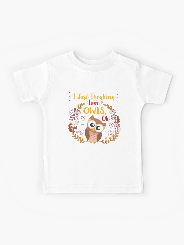Noticias de última hora Tierras altas cinta Camiseta para niños for Sale con la obra «Simplemente maldito amor búhos ok  | camisa del búho | regalos de búho | ropa de búho | accesorios de búho |  búho iphone 