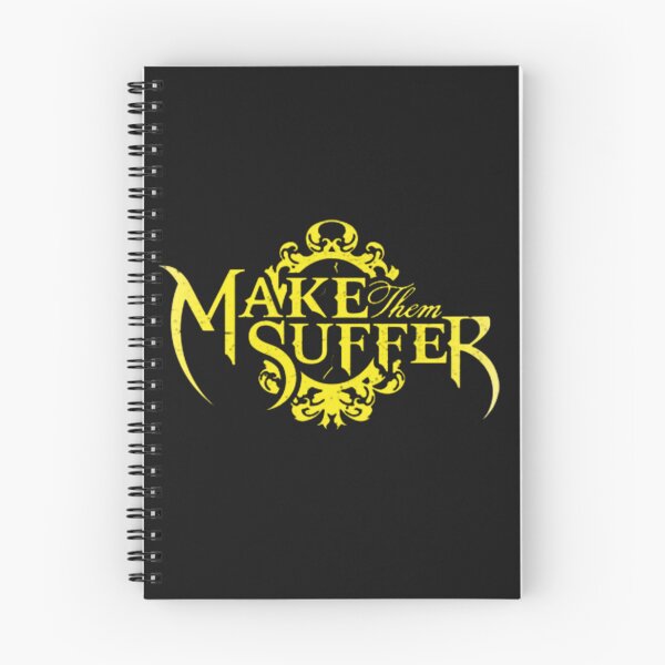 Item preview, MAKE THEM SUFFER Logo designed and sold by MetalRockProg.