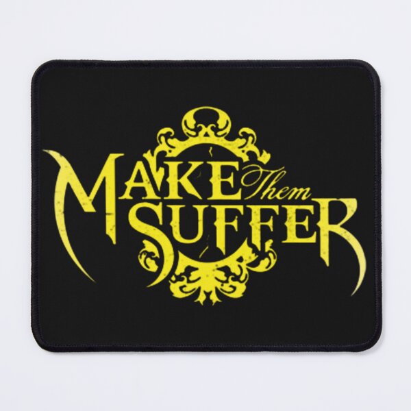 Item preview, MAKE THEM SUFFER Logo designed and sold by MetalRockProg.