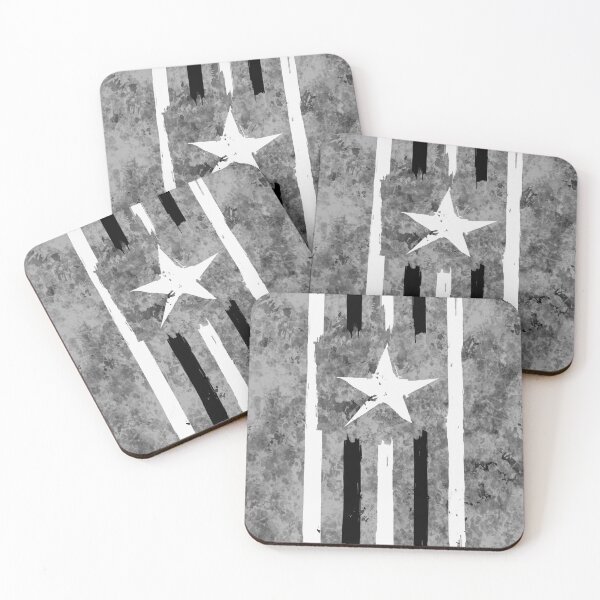 Item preview, Black and white stripes with stars over onochrome enviroment designed and sold by AlbertoRuiZ.