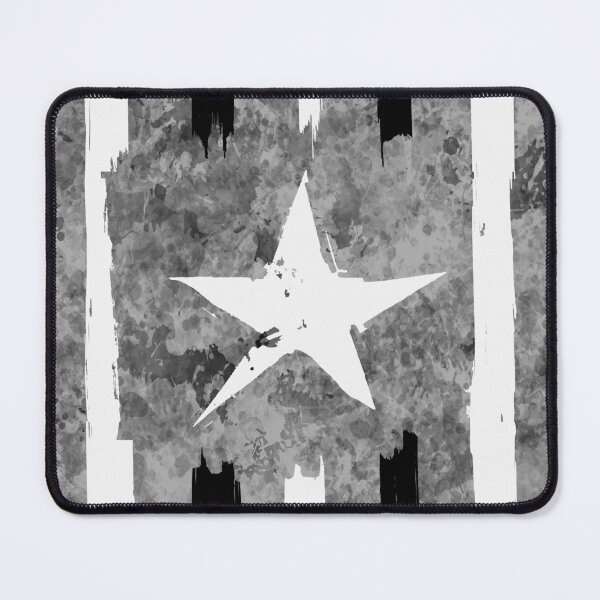 Item preview, Black and white stripes with stars over onochrome enviroment designed and sold by AlbertoRuiZ.