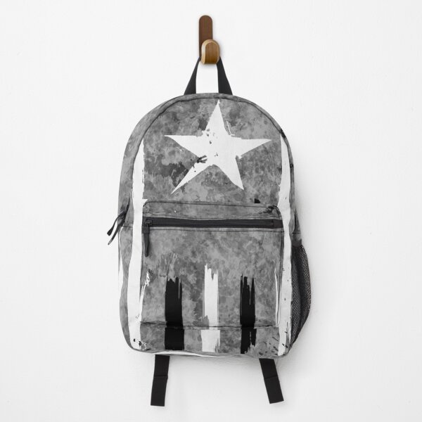 Item preview, Black and white stripes with stars over onochrome enviroment designed and sold by AlbertoRuiZ.