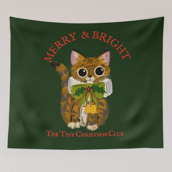 Item preview,  Merry & Bright Santa -  The Tiny Christmas Club - Jemma Jamie Skidmore designed and sold by Jemma Jamie Skidmore.
