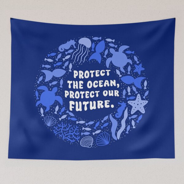 Item preview, Cute Protect the Ocean Design designed and sold by Climactify.