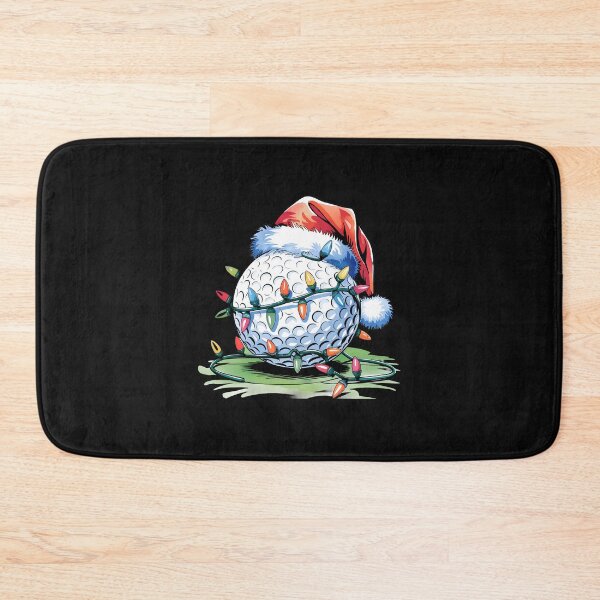 Item preview, Golf Ball Santa Hat Christmas Golfing Colorful Xmas Lights designed and sold by clothesy7.