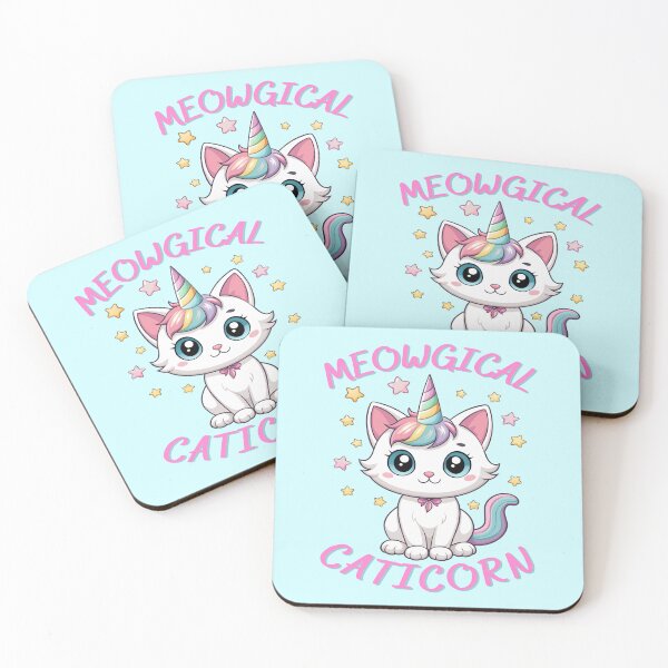 Item preview, Magical Caticorn: Enchanting Cat-Unicorn Hybrid designed and sold by Text2tee.