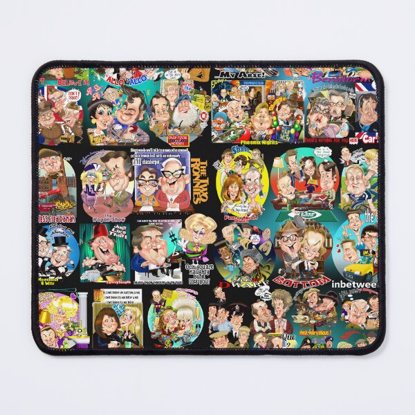 Item preview, 30 years of British tv! designed and sold by SARAH BAILEY CARTOONS.