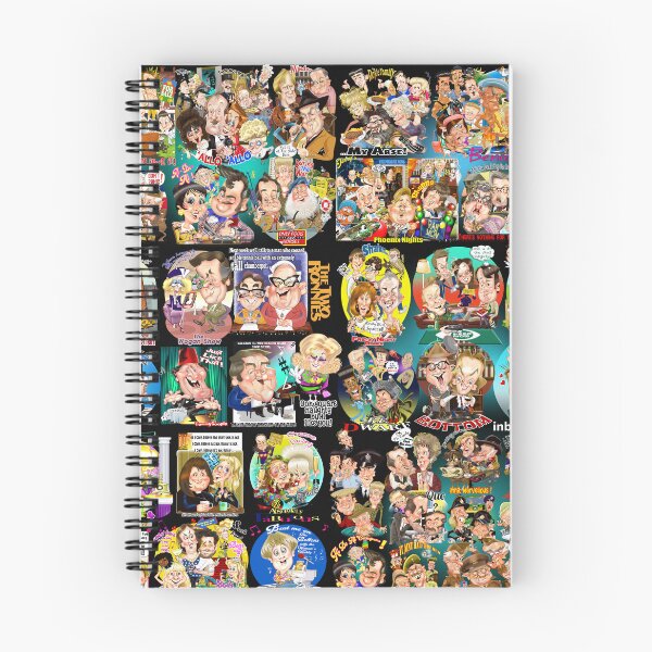 Item preview, 30 years of British tv! designed and sold by SARAH BAILEY CARTOONS.