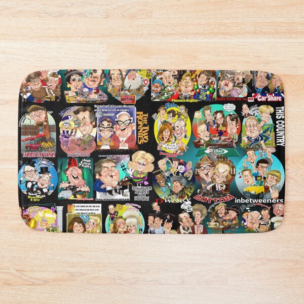 Item preview, 30 years of British tv! designed and sold by SARAH BAILEY CARTOONS.