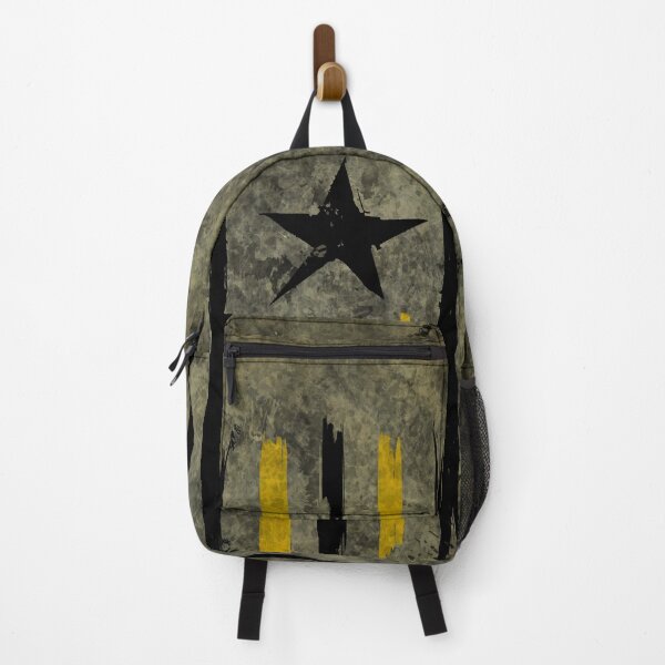 Item preview, Black and yellow stripes with star over stains enviroment designed and sold by AlbertoRuiZ.