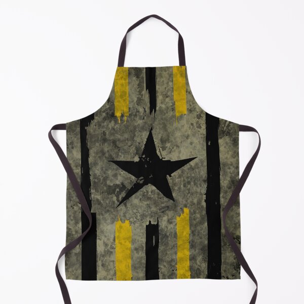 Item preview, Black and yellow stripes with star over stains enviroment designed and sold by AlbertoRuiZ.