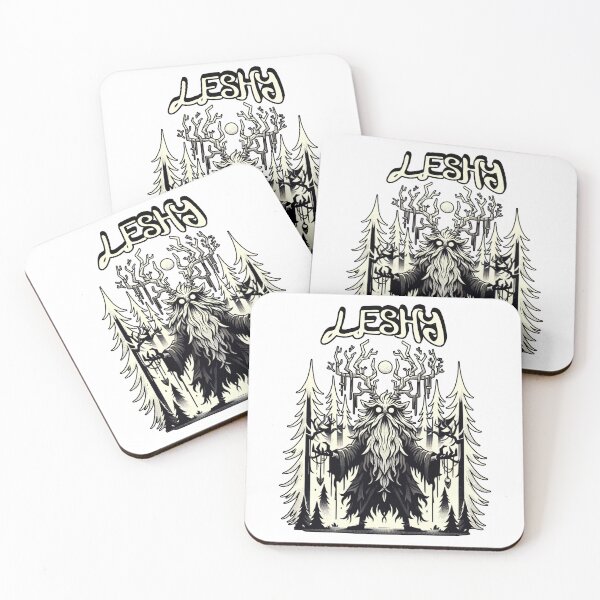 Item preview, Mythological Illustration of Leshy designed and sold by shypixels.