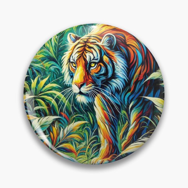 Item preview, Prowling Jungle Tiger designed and sold by alw951.