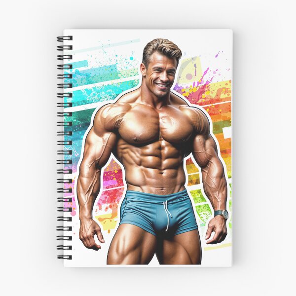 Item preview, New Series: Bodybuilder Sticker #62 designed and sold by ForeverPrintsOK.