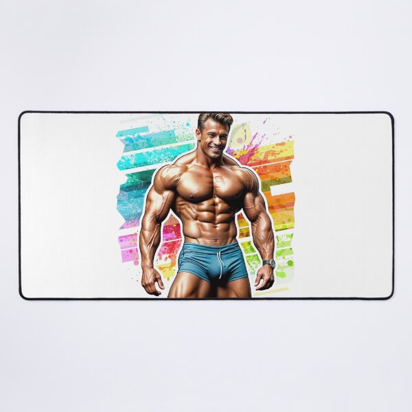 Item preview, New Series: Bodybuilder Sticker #62 designed and sold by ForeverPrintsOK.