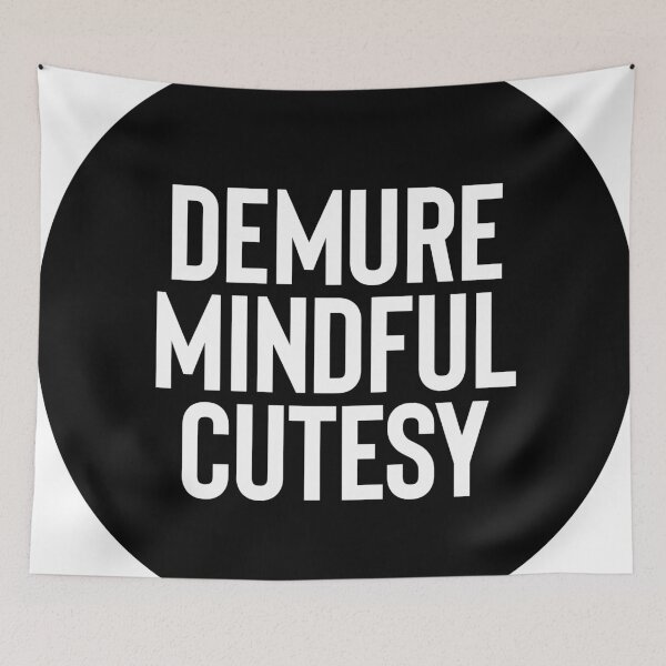 Item preview, demure mindful cutesy designed and sold by reels.