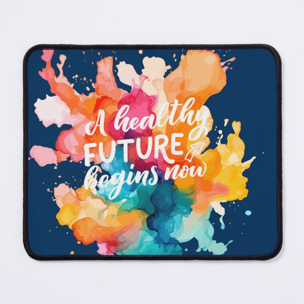 Item preview, healthy Future begins now designed and sold by BohoHaven09.