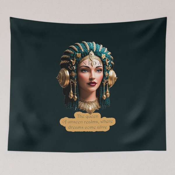 Item preview, Mystical Queen of Unseen Realms – 3D Fantasy Design designed and sold by MilicaT.