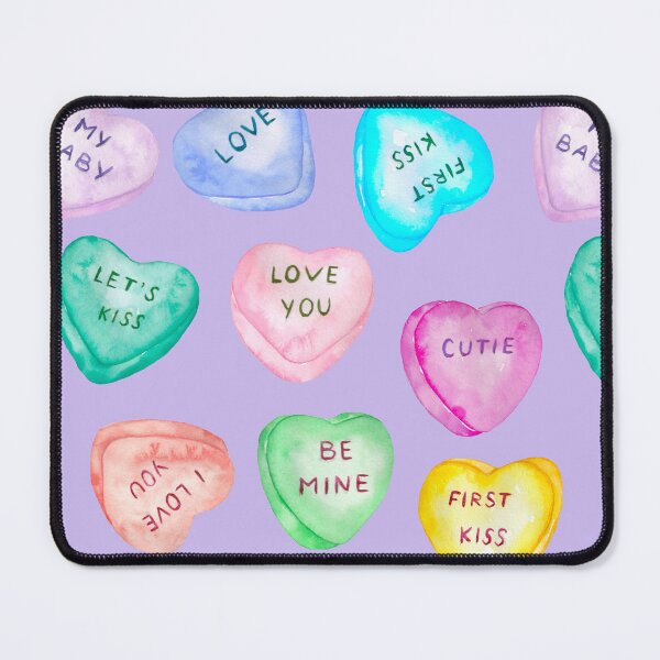 Item preview, Conversation Hearts Pattern designed and sold by HematiteDesign.