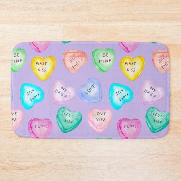 Item preview, Conversation Hearts Pattern designed and sold by HematiteDesign.