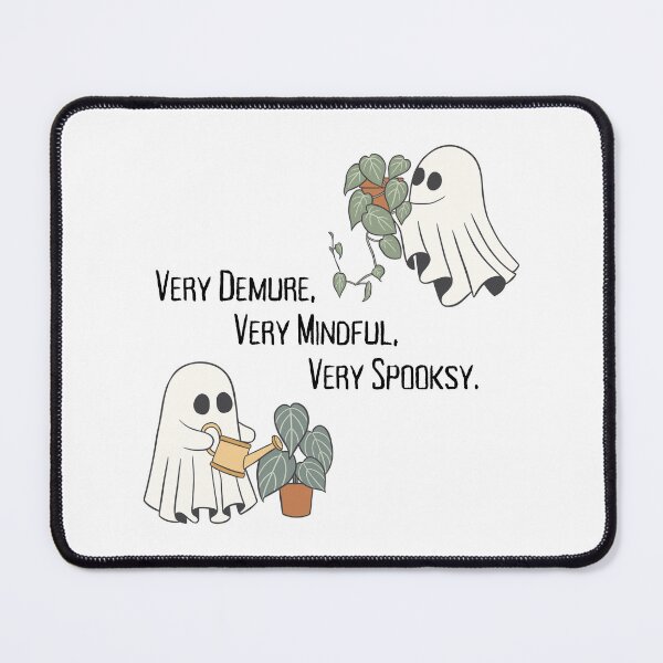 Item preview, Very Demure, Very Mindful - Cute Ghost with Plants designed and sold by Teribelle.