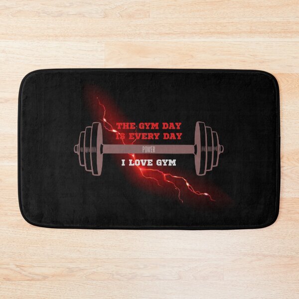 Item preview, The Gym Day is Every Day. I love gym designed and sold by DONandEK.