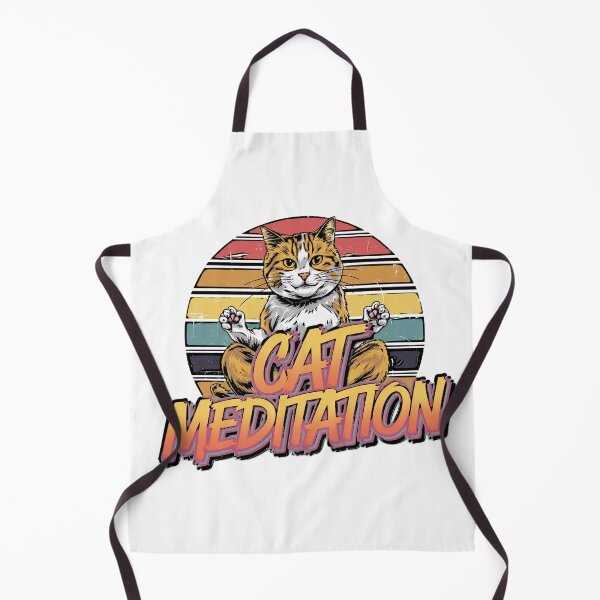 Item preview, Cat Meditation designed and sold by Gentle40Winks.