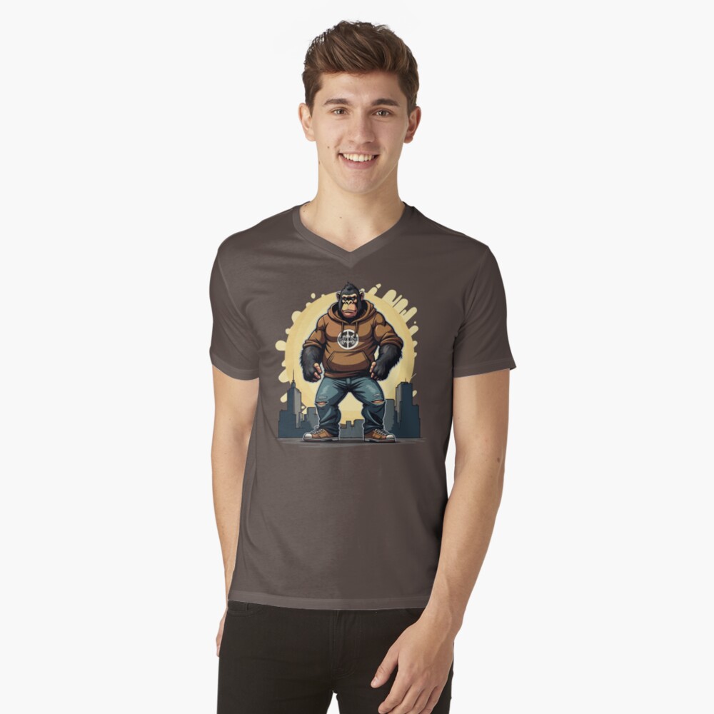 Item preview, V-Neck T-Shirt designed and sold by FotiraStudio.
