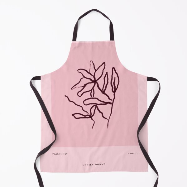 Item preview, Pink Boho Minimal Leaves Design designed and sold by bowsbotanicals.
