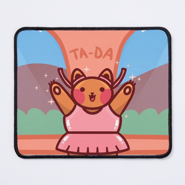 Item preview, Cute Ballerina Cat: TA-DA! designed and sold by regardis.