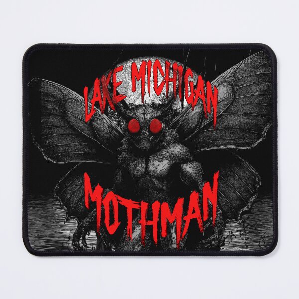 Item preview, THE LAKE MICHIGAN MOTHMAN designed and sold by PapaSquatch.