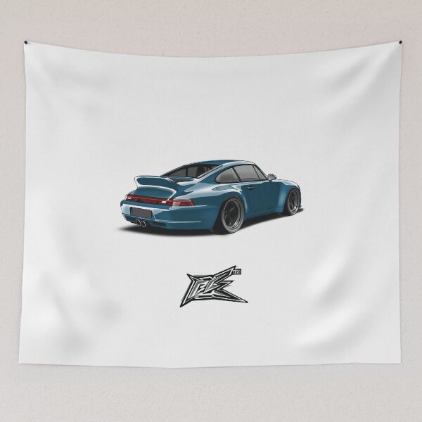 Item preview, custom widebody 911 993 blue  designed and sold by NaquashM.