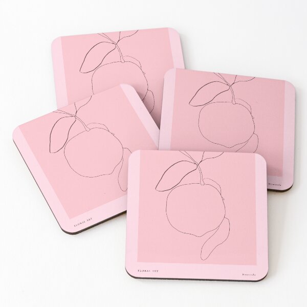 Item preview, Pink Boheme - Fruit Outline designed and sold by bowsbotanicals.