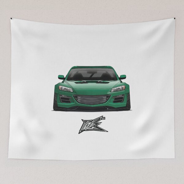 Item preview, mazda rx8 widebody green  designed and sold by NaquashM.