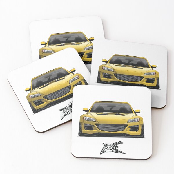 Item preview, mazda rx8 widebody yellow  designed and sold by NaquashM.