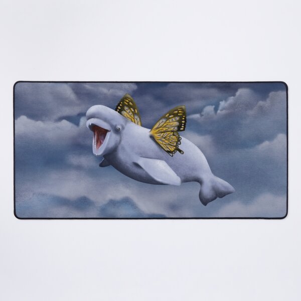 Item preview, Beluga Butterfly designed and sold by DinkumDoodles.