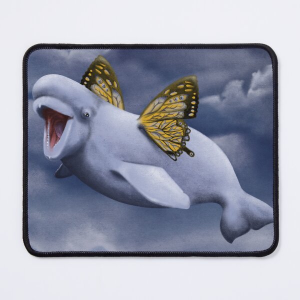 Item preview, Beluga Butterfly designed and sold by DinkumDoodles.