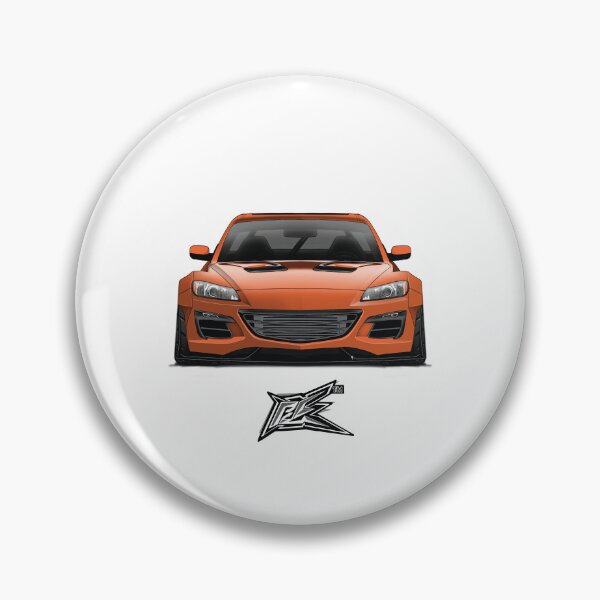 Item preview, mazda rx8 widebody orange  designed and sold by NaquashM.