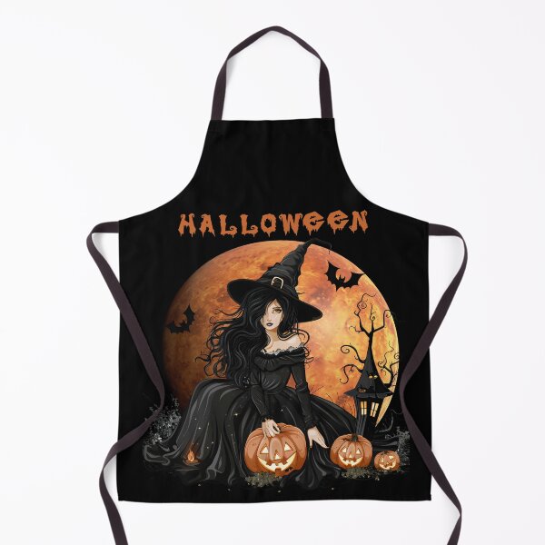 Item preview, CUTE PUMPKIN WITCH Halloween gift designed and sold by TEMERIA.