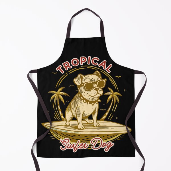 Item preview, Tropical Surfer Dog designed and sold by Artepilo.