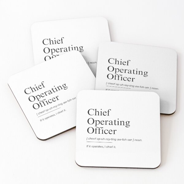 Item preview, Chief Operating Officer Funny Work Definition designed and sold by CuteLovelyDesigns.