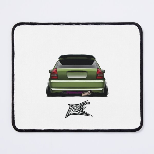 Item preview, rear of civic ek hatchback green  designed and sold by NaquashM.
