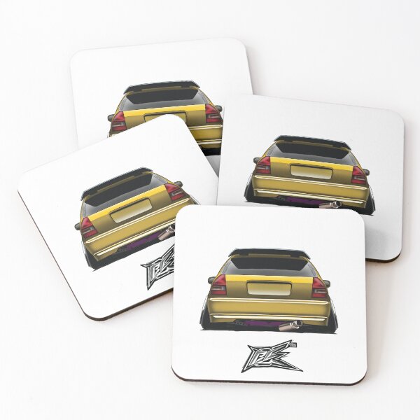Item preview, rear of civic ek hatchback yellow  designed and sold by NaquashM.