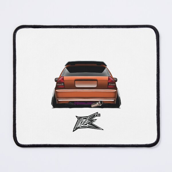Item preview, rear of civic ek hatchback orange  designed and sold by NaquashM.
